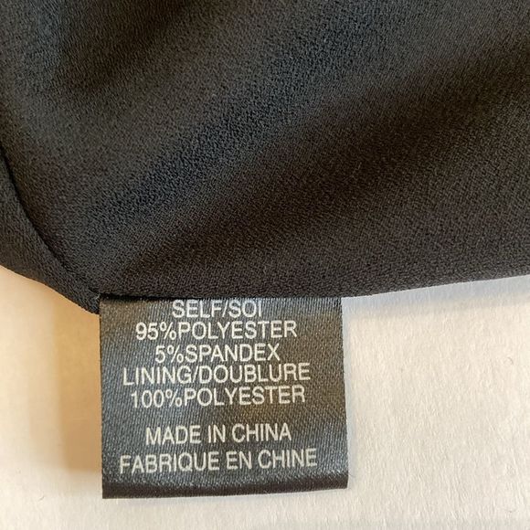 Wayf Dress Black Off Shoulder Gold Trim Layered Festive Party Dress - Picture 11 of 12